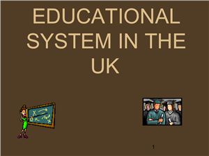 Educational System in the UK