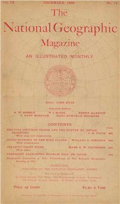 National Geographic Magazine 1898 №12
