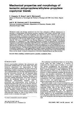 Polymer 1987 Vol. 28 №01-06 (articles)