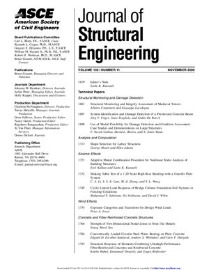 Journal of Structural Engineering 2006 №11