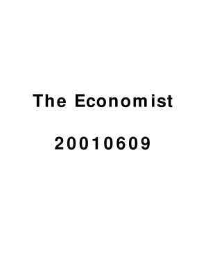 The Economist 2001.06 (June 09 - June 16)