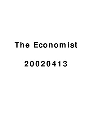 The Economist 2002.04 (April 13 - April 20)