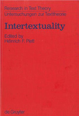 Plett H.F. (editor) Intertextuality