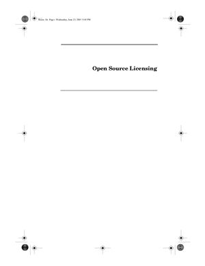 Rosen L. Open Source Licensing. Software Freedom and Intellectual Property Law