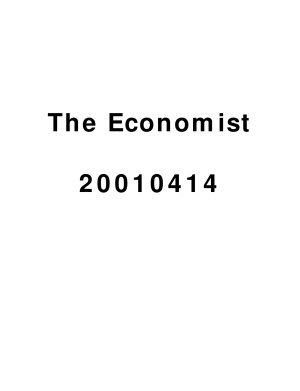 The Economist 2001.04 (April 14 - April 21)
