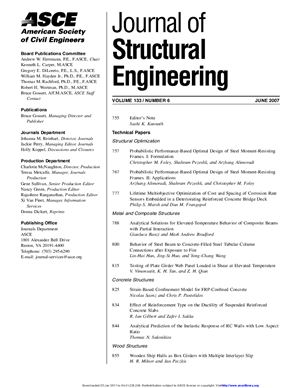 Journal of Structural Engineering 2007 №06