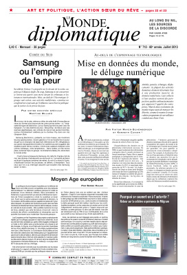 Le Monde diplomatique 2013 Juillet №712