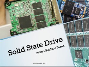 Solid State Drive - доклад и презентация к нему