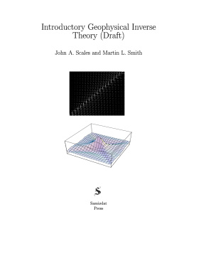 Scales J.A., Smith M.L. Introductory Geophysicаl Inverse Theory (Draft)