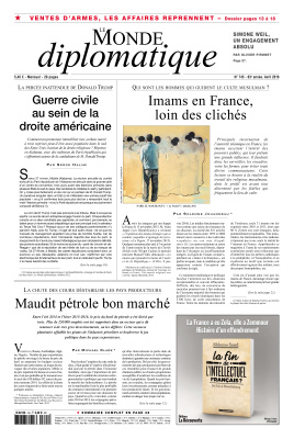 Le Monde diplomatique 2016 Avril №745
