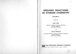 Fried J., Edwards J.A. (ed.). Organic reactions in steroid chemistry. Vol. 2