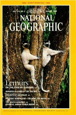 National Geographic 1988 №08
