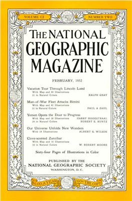 National Geographic Magazine 1952 №02