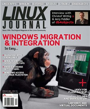 Linux Journal 2007 №154 февраль
