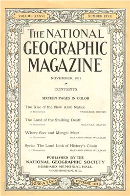 National Geographic Magazine 1919 №11
