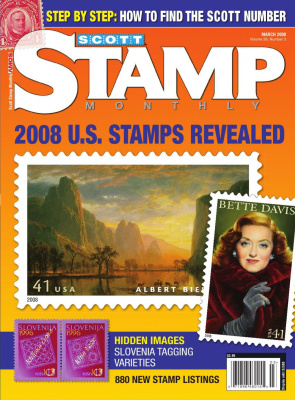 Scott Stamp Monthly 2008 №03