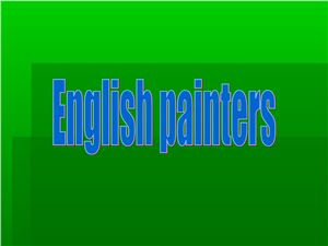 English painters and their works