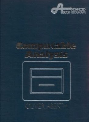 Aberth O. Computable Analysis