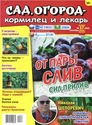 Сад, огород - кормилец и лекарь 2015 №17 (253)