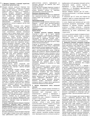 Відповіді на екзаменаційні питання з дисципліни Методика викладання української літератури