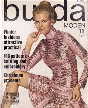 Burda Moden 1969 №11 ноябрь