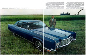 The Continentals for 1972. Lincoln Continental and the Continental Mark IV