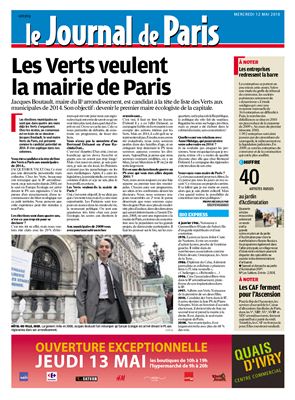 Le Journal de Paris (Приложение к Le Parisien) от 12.05.2010