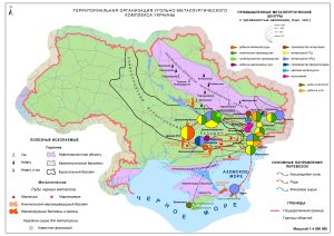 Территориальная организация угольно-металлургического комплекса Украины