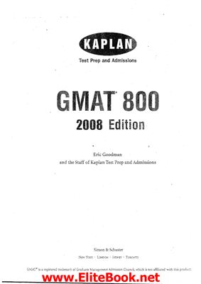 GMAT 800