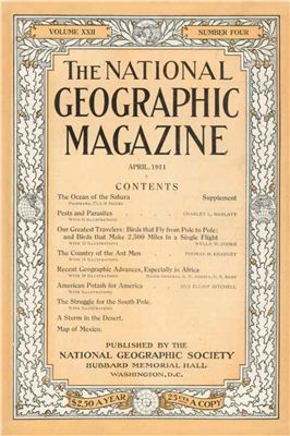 National Geographic Magazine 1911 №04