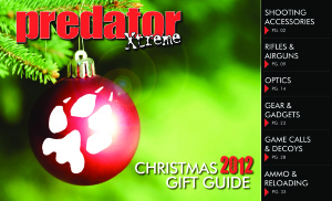 Predator Xtreme Christmas 2012 Gift Guide
