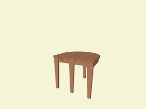 Готовые проекты столы, стулья, кресла - PRO100