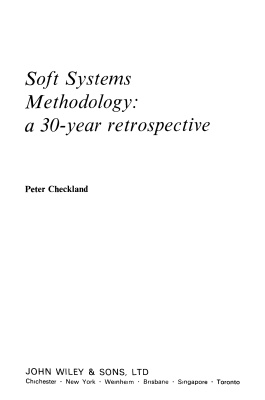 Checkland Peter. Soft System Methodology: a 30-year retrospective