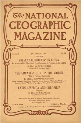 National Geographic Magazine 1906 №12