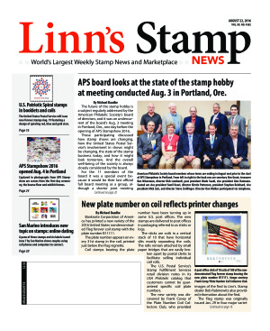 Linn's Stamp News 2016 Vol.89 №4582