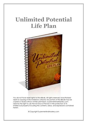 Cad S. Unlimited potential life plan