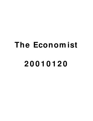 The Economist 2001.01 (January 20 - January 27)