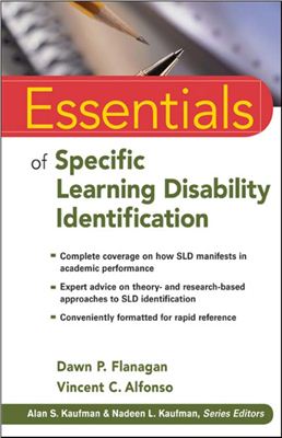 Flanagan D.P., Alfonso V.C. Essentials of Specific Learning Disability Identification