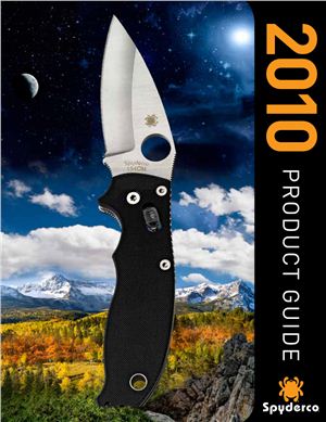 Каталог ножей Spyderco 2010