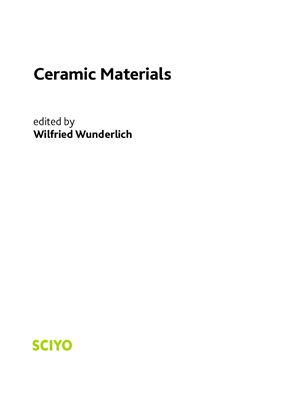 Wunderlich W. (ed.). Ceramic Materials