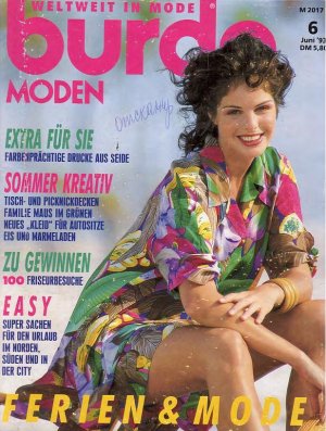 Burda Moden 1993 №06 июнь