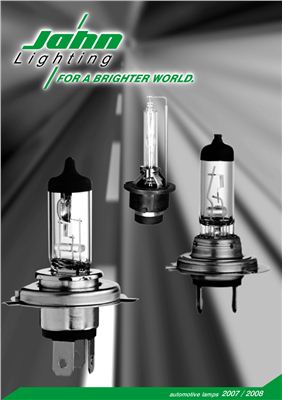 Jahn Lighting GmbH - Каталог автомобильных ламп