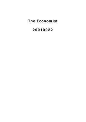 The Economist 2001.09 (September 22 - September 30)