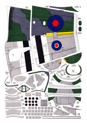 Британский истребитель Hawker Typhoon от Maly Modelarz