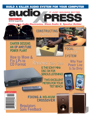 AudioXpress 2001 №10 Vol.32