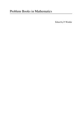 Schwarz W. 40 Puzzles and Problems in Probability and Mathematical Statistics
