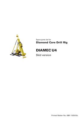 Руководство по эксплуатации и ремонту станка Diamec U4