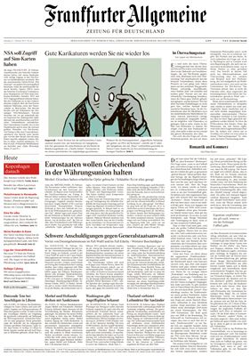 Frankfurter Allgemeine Zeitung für Deutschland 2015 №44 Februar 21