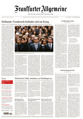 Frankfurter Allgemeine Zeitung für Deutschland 2015 №267 November 17