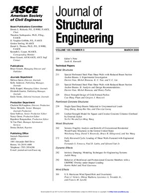 Journal of Structural Engineering 2009 №03